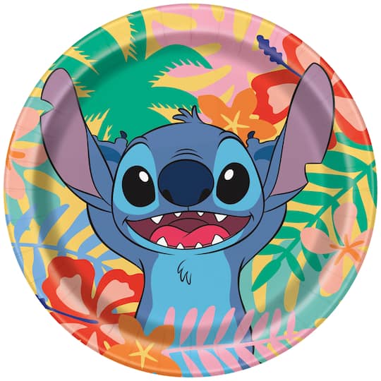7" Disney® Lilo & Stitch Paper Plates, 8ct.